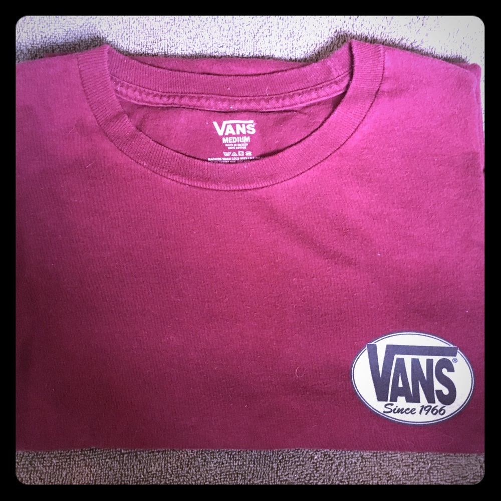 Vans short sleeved t shirt